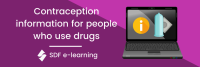 Contraception information for people who use drugs